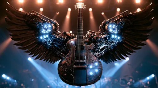 Steampunk Jet Guitar