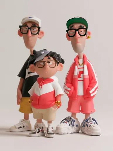 Vinyl Streetwear Trio